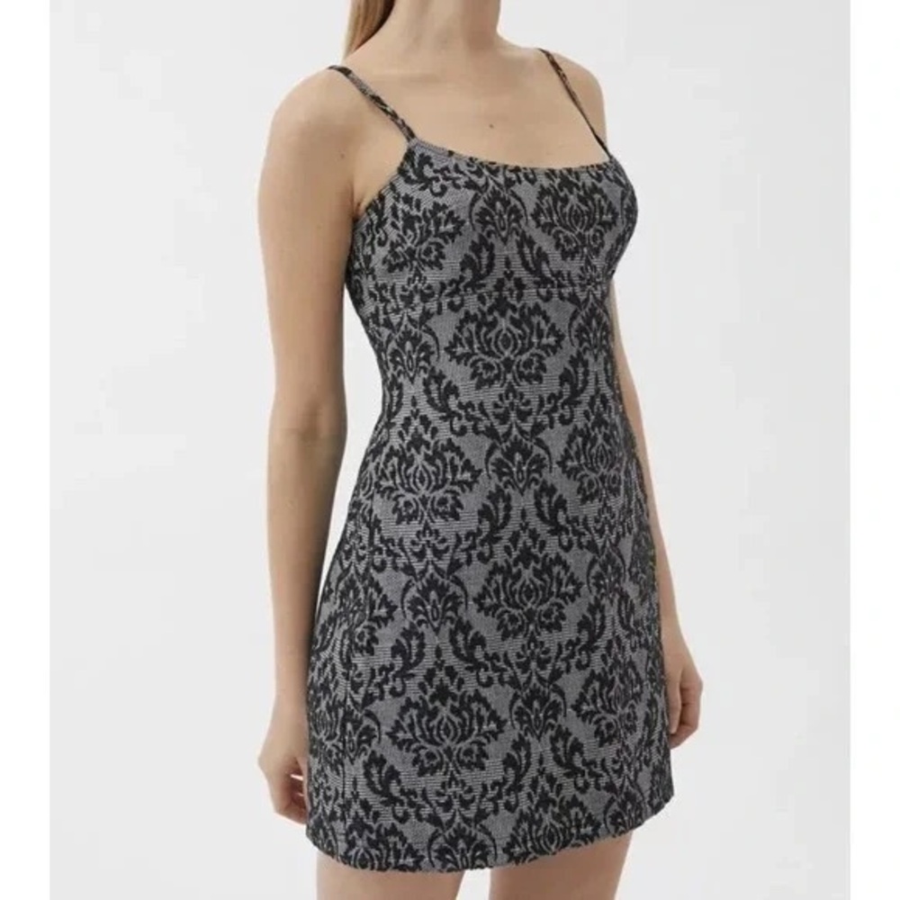 Urban Outfitters Monette Jacquard Mini Dress